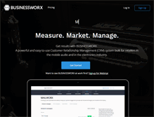 Tablet Screenshot of businessworx.com